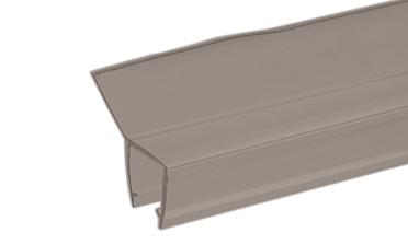 Уплотнитель для стекла 8 мм, полупрозрачный черный, 135°, стекло-стекло 2200 мм t203-2 BL купить в Воронеже