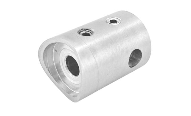 Зажимы для троса Ø6 мм, 22х30 мм, под Ø42.4 мм, шлифованный (AISI 304) k267-2 2