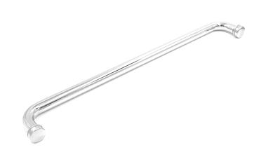 Ручка-полотенцесушитель, полированная, без кноба 19х450, для стекла 8-10 мм, под отверстие 12 мм t623-450 PSS купить в Воронеже