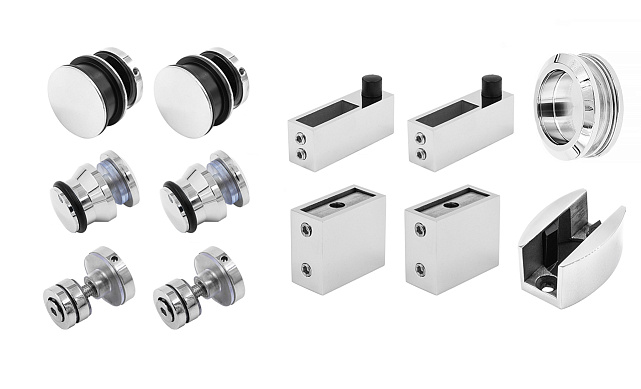 Комплект раздвижной системы для стеклянной душевой, цинк-хром полированный t401 PZn  Комплект раздвижной системы для стеклянной душевой, цинк-хром полированный t401 PZn