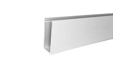 П-образный профиль 40 мм верхний, алюминиевый анодированный, длина 3000 мм т24 AL  купить в Воронеже
