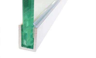 Уплотнитель прозрачный для П-образного алюминиевого профиля t756 (елочка) t755 купить в Воронеже