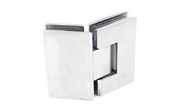 Петля для душевой кабины стекло-стекло 135° 90х55 мм AISI 304 шлифованная t302-2 SSS купить в Воронеже