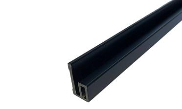 Профиль-упор для душевых, длина 2200 мм, черный t116 BL купить в Воронеже