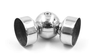 Поворот дер./пласт. поручня Ø50.8х0.8 мм, усиленный, полированная, (AISI 201) k053-6 купить в Воронеже