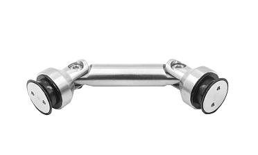 Крепление стекло-стекло, штанга 82 мм, под зенковку tt202-82 SSS купить в Воронеже