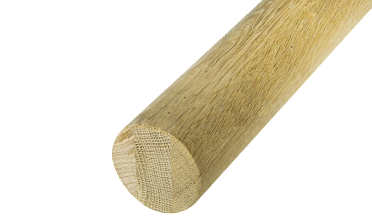 Поручень деревянный из Дуба Ø50 мм 3,0 м Эконом Ф-1671 купить в Воронеже
