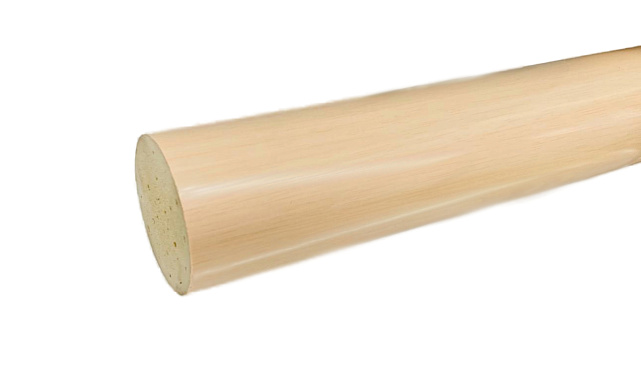 Пластиковый поручень текстурный, цвет беленый дуб, Ø49мм, длина 4м k899-2 Пластиковый поручень текстурный, цвет беленый дуб, Ø49мм, длина 4м k899-2