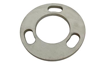 Фланец стойки 42.4/80 х 5 (4,3) х AISI 304 #200 3 отв х М10 х 20 k116-42-4 купить в Воронеже