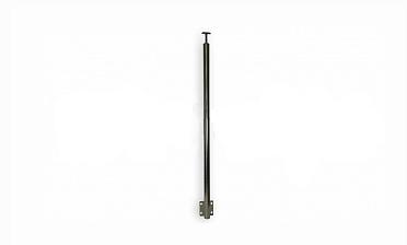 Готовая стойка Ø38,1 мм, с боковым крепежом и наконечником, высота 1150 мм, полированная (AISI 304) k704 купить в Воронеже