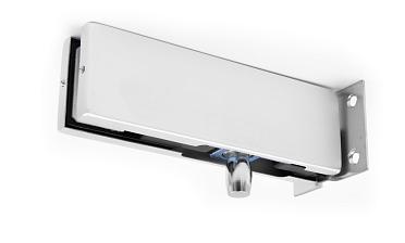 Фитинг на фрамугу с осью и монтажной пластиной, под алюминий t130 AL купить в Воронеже