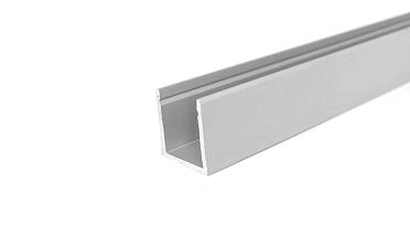 П-образный профиль 20 мм нижний, алюминиевый анодированный, длина 3000 мм т22 AL  купить в Воронеже
