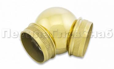 Поворот 'шар'  под Ø50.8 мм, золото k263-88 купить в Воронеже