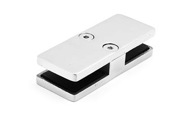 Соединитель стекол, прямой, 101х40, нержавеющая сталь AISI 304, полированная k118 купить в Воронеже