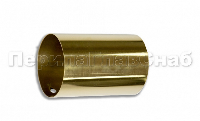 Соединитель для круглого пластикового поручня Ø50.8, золото k260-88 2 Соединитель для круглого пластикового поручня Ø50.8, золото k260-88 2