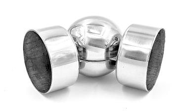 Поворот поручня, шаровый под Ø50.8х0.8 мм, полированный AISI 201 k053-7 купить в Воронеже