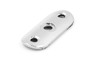 Лодочка (ложемент) под поручень Ø50.8 мм, литой, полированный, нержавеющая AISI 304 k046-50 купить в Воронеже