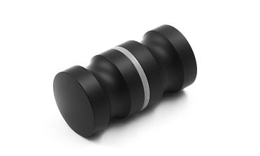 Дверная ручка "кноб", алюминий-черный t692 ALBL  купить в Воронеже