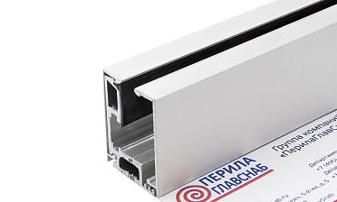 Профиль алюминиевый зажимной для стекла 8-12 мм, АНОД с отверстием, длина 3 м т40-7 AL купить в Воронеже