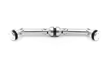 Крепление на три стекла 10-12 мм, штанга 82 мм, без зенковки tt204-82A SSS купить в Воронеже