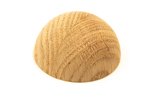 Заглушка для деревянного дубового поручня Ø50.8 мм Ф-0842  Заглушка для деревянного дубового поручня Ø50.8 мм Ф-0842