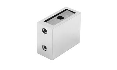 Коннектор стена-труба полированный для прямоугольного трека (трубы) 30х10 мм t463 PSS купить в Воронеже