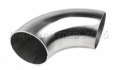 Отвод поручня под сварку для Ø50.8х1.5х145 AISI 201 #400 в упаковке по 100 шт. k021-15-100 купить в Воронеже