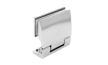 Петля стена-стекло 90°, односторонняя, без реза, нерж., полир. t315 PSS купить в Воронеже