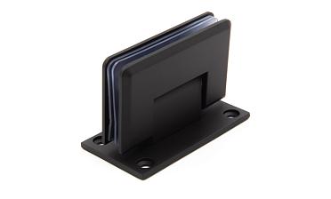 Петля для душевой кабины стена-стекло 90°, 90*55, цинк, черн. t301 BZn купить в Воронеже