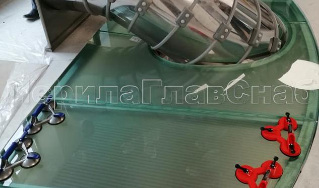 Стеклянный пол в Воронеже. Готовые проекты ПерилаГлавСнаб