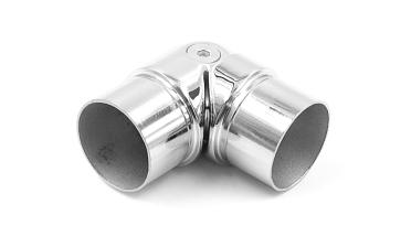 Поворот шарнирный под Ø38.1 мм, полированная, (AISI 304) k250 купить в Воронеже