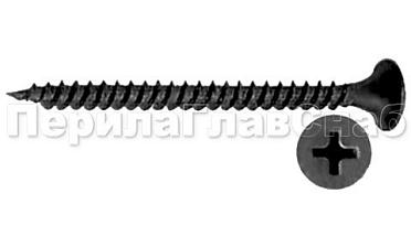 Саморез 3,5х25 д/гипсокартона черн. М-4027 купить в Воронеже