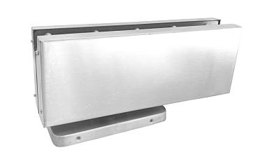 Фитинг нижний со встроенным доводчиком для стеклянной двери до 80 кг, шлифованный t185-2 SSS   купить в Воронеже