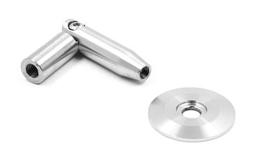 Крепление тяги к стене, шлифованная AISI 304 k621 купить в Воронеже