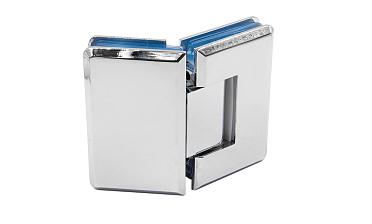 Петля для душевой стекло-стекло 90х55 мм, 135°, латунь-хром t302 PC купить в Воронеже