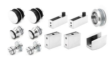 Комплект раздвижной системы для душевой, AISI 304, шлифованный t401 SSS купить в Воронеже