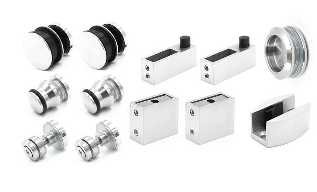 Комплект раздвижной системы для душевой, AISI 304, шлифованный t401 SSS