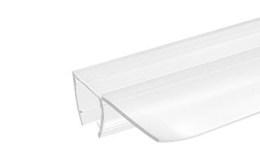 Уплотнитель для стекла в душевую кабину 8 мм, стекло-стекло 2200 мм t215 купить в Воронеже