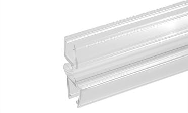 Уплотнитель для стекла в душевую кабину стекло-стекло 8мм зиг-заг 2,2 м t227 купить в Воронеже