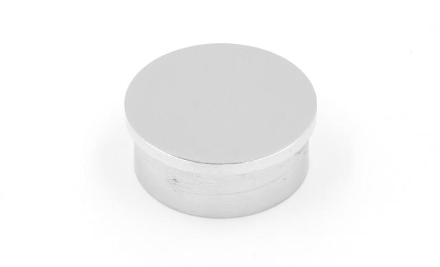 Заглушка литая плоская на трубу Ø38.1х1.2 мм (AISI 304) k093-2