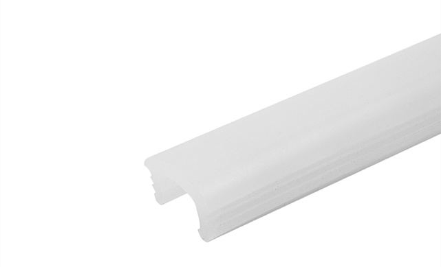 Рассеиватель света для поручня с пазом 24х24 выпуклый (хлыст 3 метра) k777-1 2 Рассеиватель света для поручня с пазом 24х24 выпуклый (хлыст 3 метра) k777-1 2