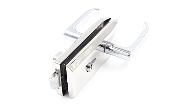 Замок для стеклянной двери с нажимной ручкой, евроцилиндр односторонний ключ/защелка, с ответной частью на стекло, полированный t155 PSS купить в Воронеже Замок для стеклянной двери с нажимной ручкой, евроцилиндр односторонний ключ/защелка, с ответной частью на стекло, полированный t155 PSS купить в Воронеже