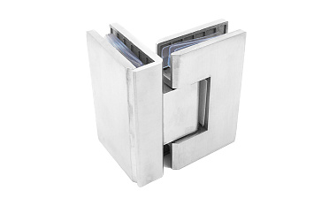 Петля для душевой кабины стекло-стекло 90° 90х55 мм шлифованная  t304 SSS купить в Воронеже Петля для душевой кабины стекло-стекло 90° 90х55 мм шлифованная  t304 SSS купить в Воронеже