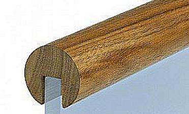 Поручень деревянный из Ясеня Ø50мм С ПАЗОМ, премиум Ф-1630 купить в Воронеже