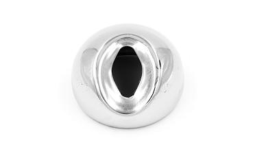 Наконечник штампованный (СПС) косой 30° на трубу Ø50.8 мм, для поручня Ø50.8 мм, полированный, нержавеющий, AISI 304, 600Grit, k073 купить в Воронеже