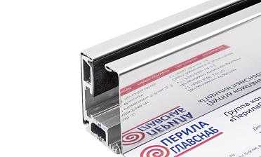 Комплект зажимного профиля для стекла 8-12 мм, полированный, L=3000 мм т40-1 PSS купить в Воронеже