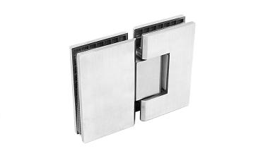 Петля для душевой кабины стекло-стекло 180° 90х55 мм AISI 304 шлифованная t303-2 SSS купить в Воронеже