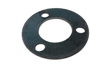 Фланец стойки 38/75 х 3 мм, 3 отв х М10 х 20, черный металл k116-38-3 купить в Воронеже
