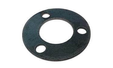 Фланец стойки 38/75 х 3 мм, 3 отв х М10 х 20, черный металл k116-38-3 купить в Воронеже Фланец стойки 38/75 х 3 мм, 3 отв х М10 х 20, черный металл k116-38-3 купить в Воронеже