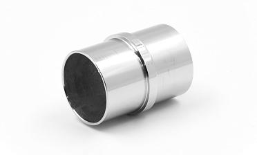 Соединитель трубы Ø38.1 с насечками, полированный, (AISI 316) k086-3 купить в Воронеже